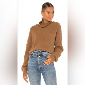 PISTOLA Brandy‎ Turtleneck Pullover in Walnut